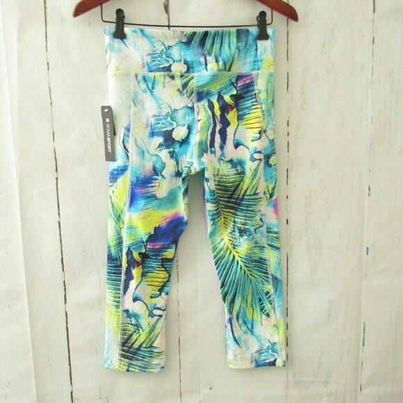 New Soma Sport Leggings S Small High Waisted Rise Crop Yoga Running Athleisure - Picture 4 of 6